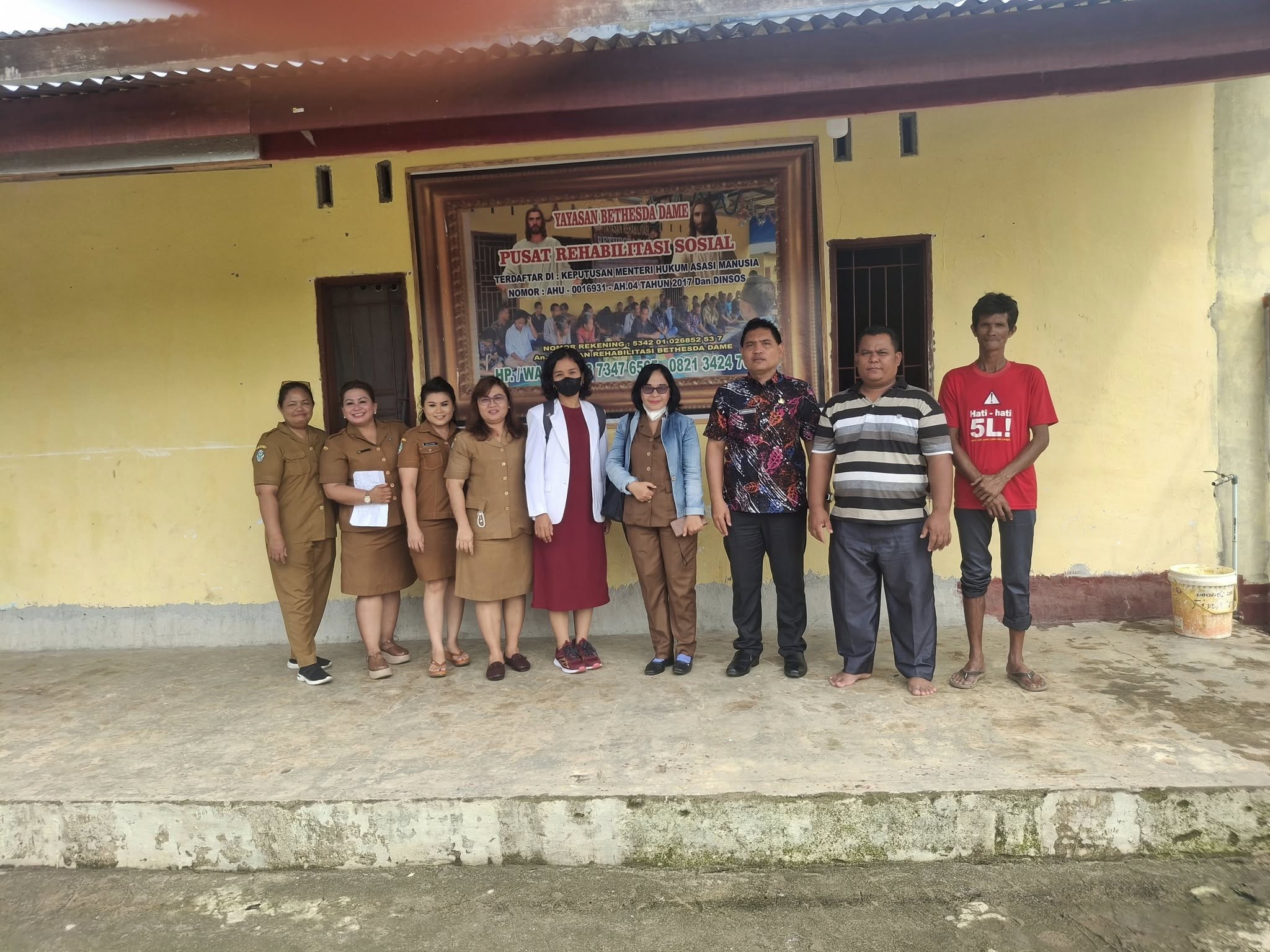 Giat Puskesmas Rami   Kunjungan ODGJ untukpemeriksaan kesehatan di panti rehabilitasi bethesda  Kelu