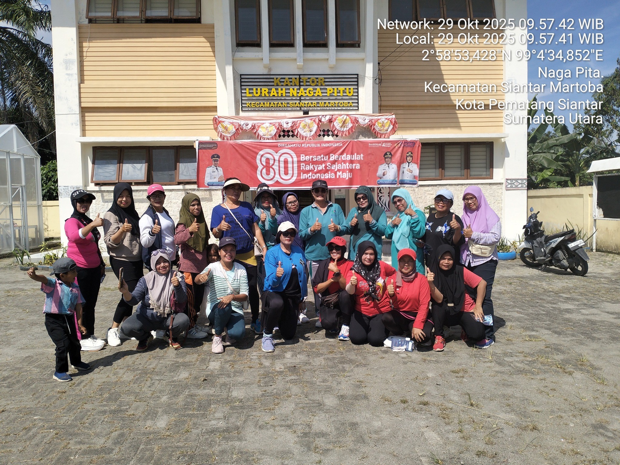 Giat Posyandu Dewasa dan Lansia Kampung Duku Kelurahan Naga Pitu oleh Nakes dari Puskesmas Rami 